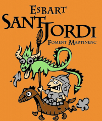 LogoSantJordiColorHDFonsTaronja