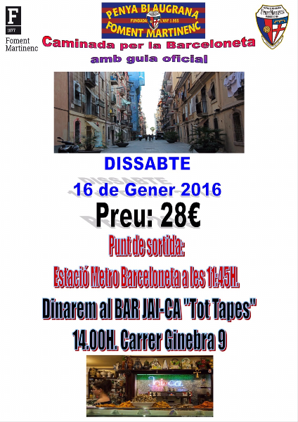 caminadabarceloneta